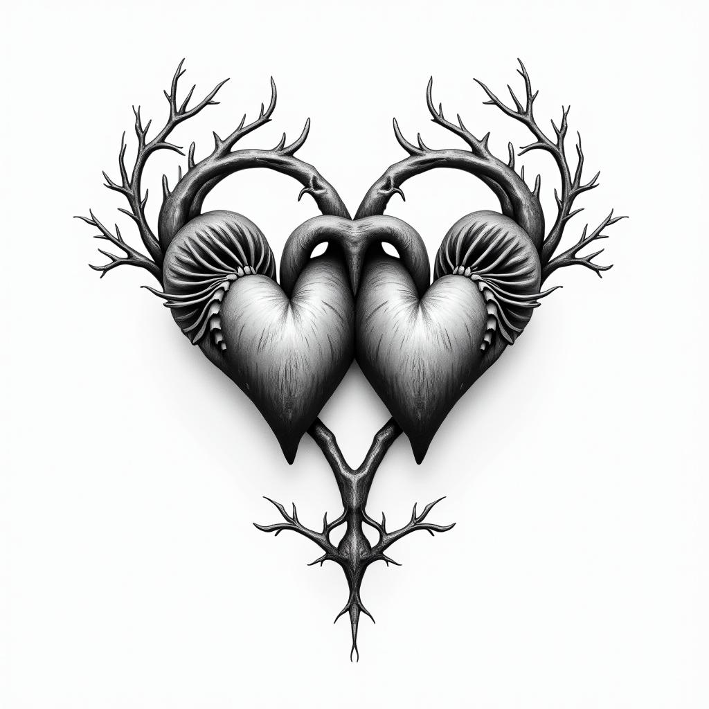 Simple
Three
Hart's with latter's inside RKHhigly detailed tattoo - Variation 2