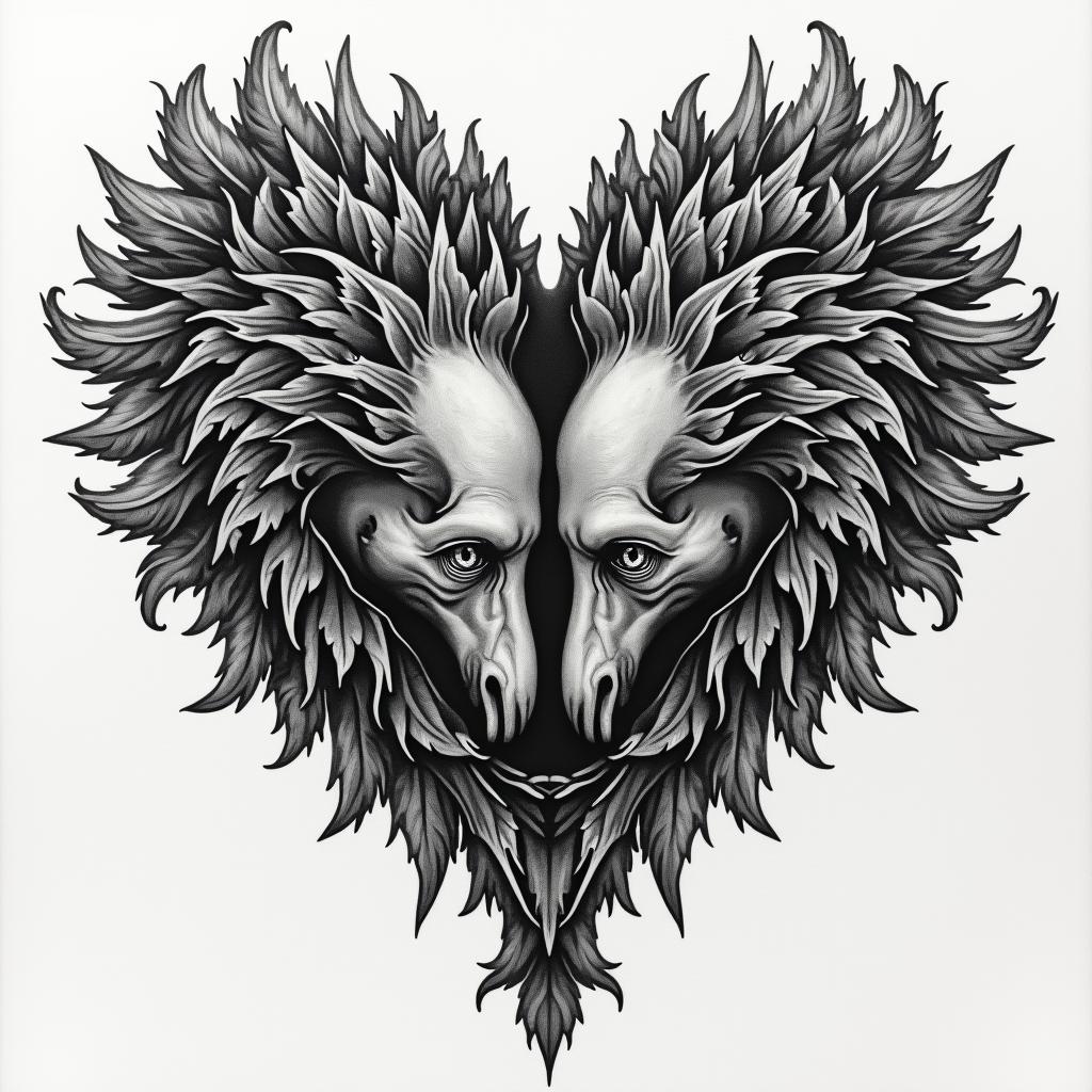 Three
Hart's with latter's RKH insidehigly detailed tattoo - Variation 3