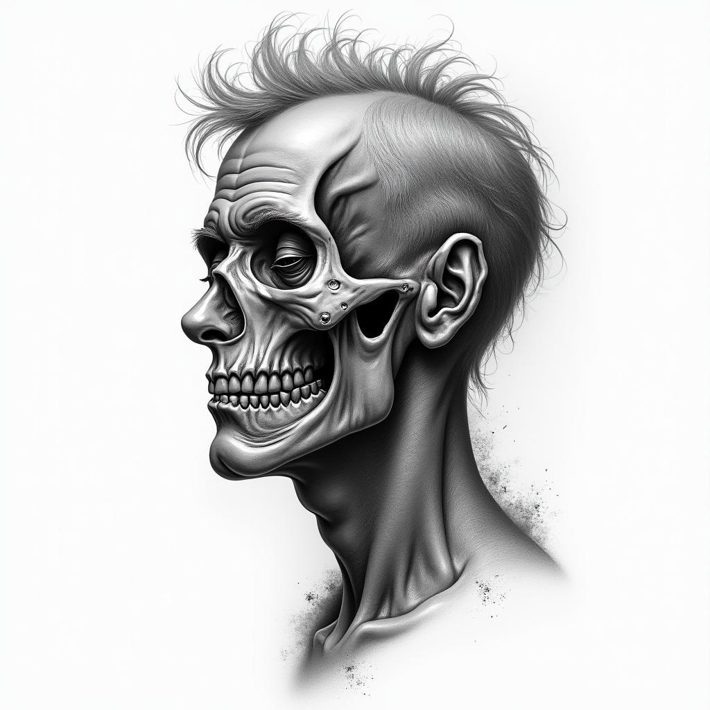 Obsoletehigly detailed tattoo - Variation 7