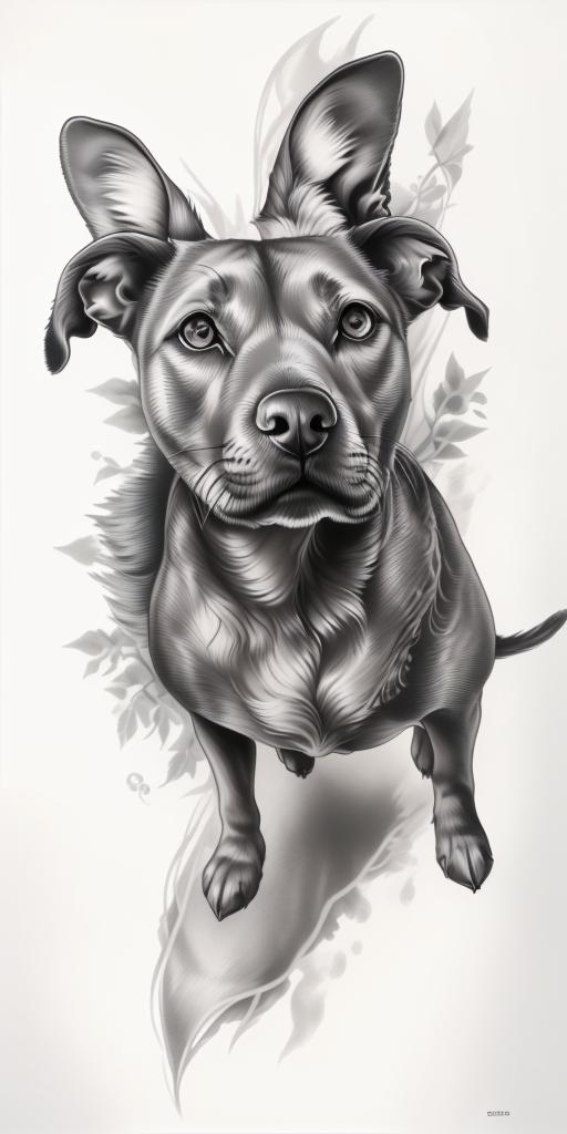 A highly detailed and lifelike composition, tattoo art, realism style, ultra-high resolution, smooth gradients and intricate textures, monochromatic black-and-gray tones, diffused soft lighting for natural depth.undefined - Variation 154