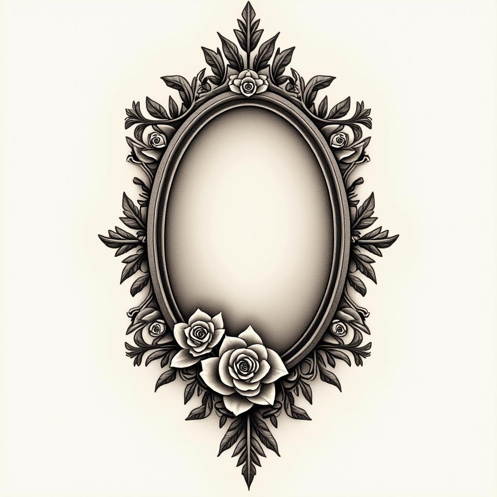 I want a tattoo that will go just above my knee that says: “Dad, you told me to rise. I promised I would.”
“Mom, your belief turned that promise into fire.”in victorian style tattoo, featuring vintage and elegant elements, ornate frames, roses, antique, sepia-toned color scheme - Variation 2