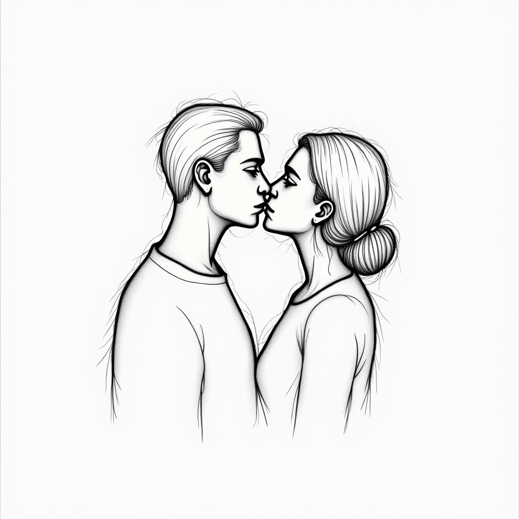 Couple tattoo that has experienced a lot.in minimalist style tattoo, featuring simple shapes and fine lines, with minimal shading and details, tiny triangles, creating a sense of balance and harmony