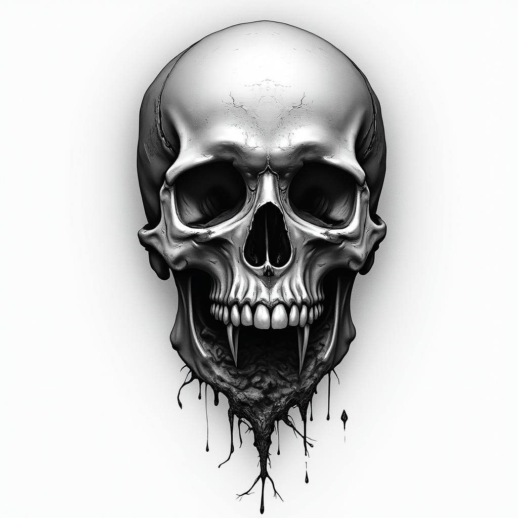 Deathhigly detailed tattoo - Variation 9