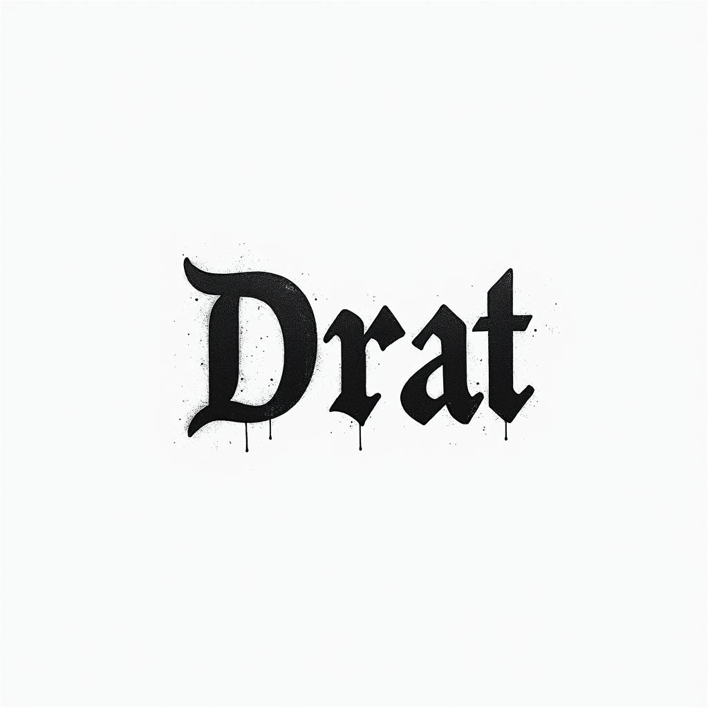 Dminimalist text-based tattoo, Monospace font ultra-realistic, perfectly placed, high-quality font design, photo-realistic shading, 8k, high quality, finely detailed typograph - Variation 2