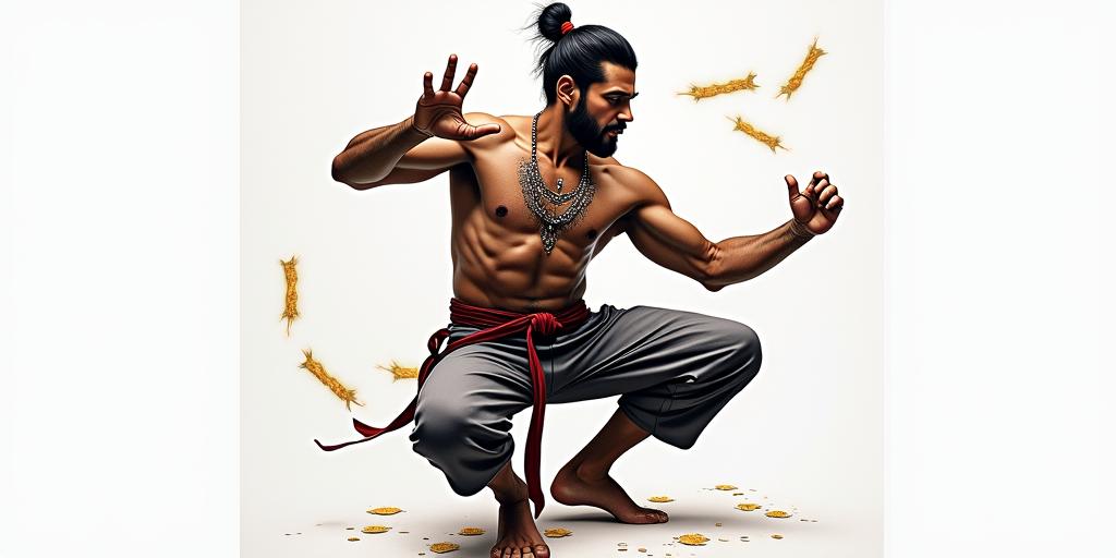 Damian, 38, karate, sagittariusin realism tattoo style, featuring a highly detailed, lifelike, capturing every detail, photorealistic, ultra realistic, intricate shading, smooth and sharp,   - Variation 3