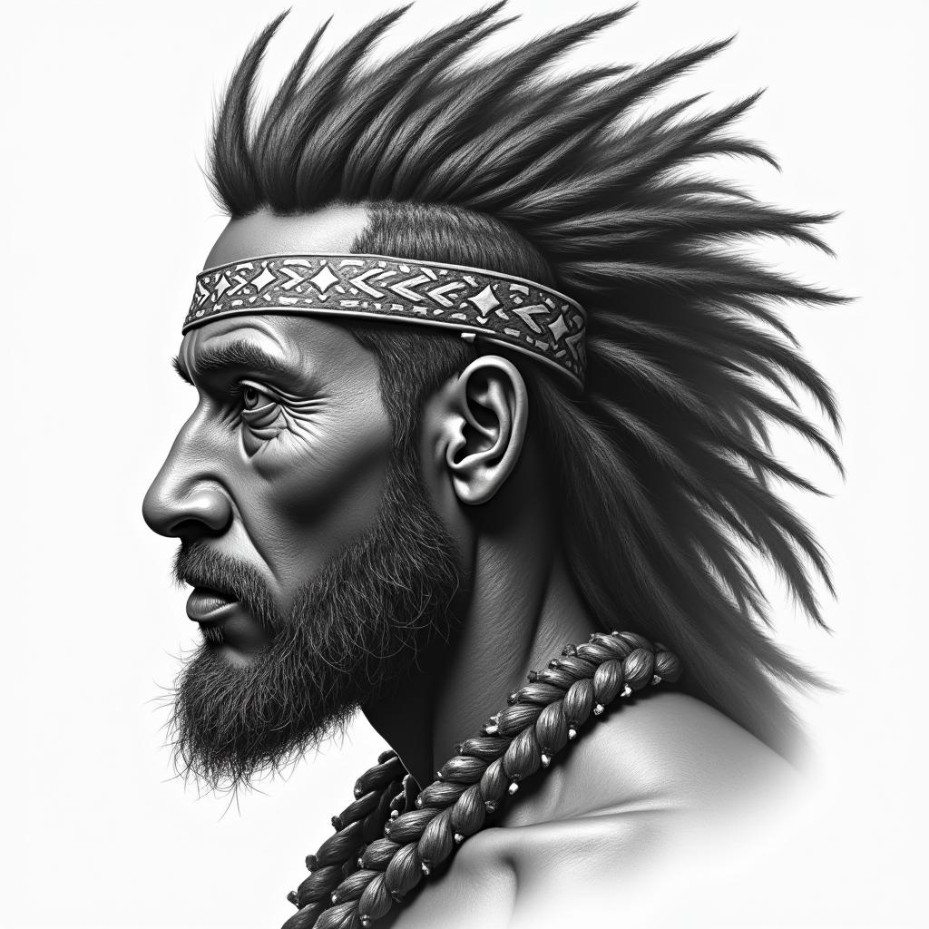 Samoan tribalin realism tattoo style, featuring a highly detailed, lifelike, capturing every detail, photorealistic, ultra realistic, intricate shading, smooth and sharp, - Variation 3