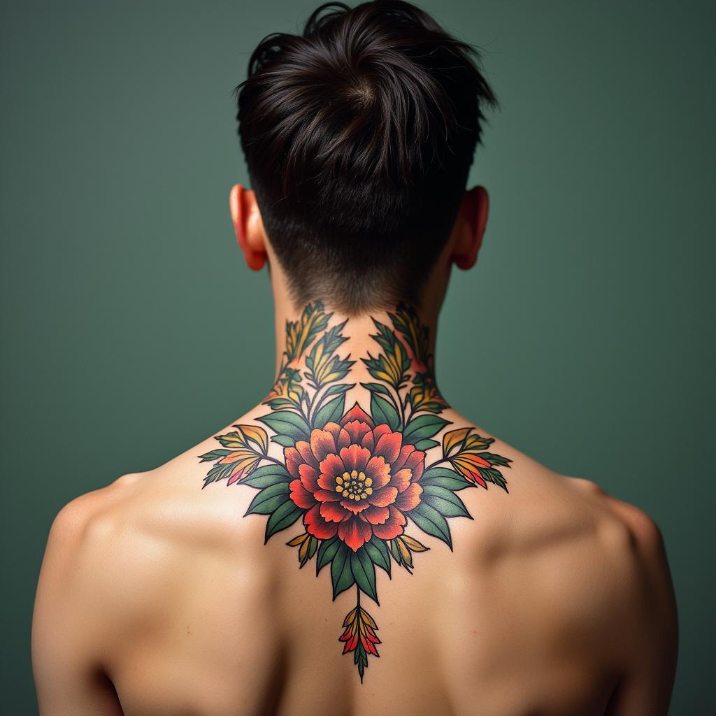 Want it to have good colorshigly detailed tattoo - Variation 2