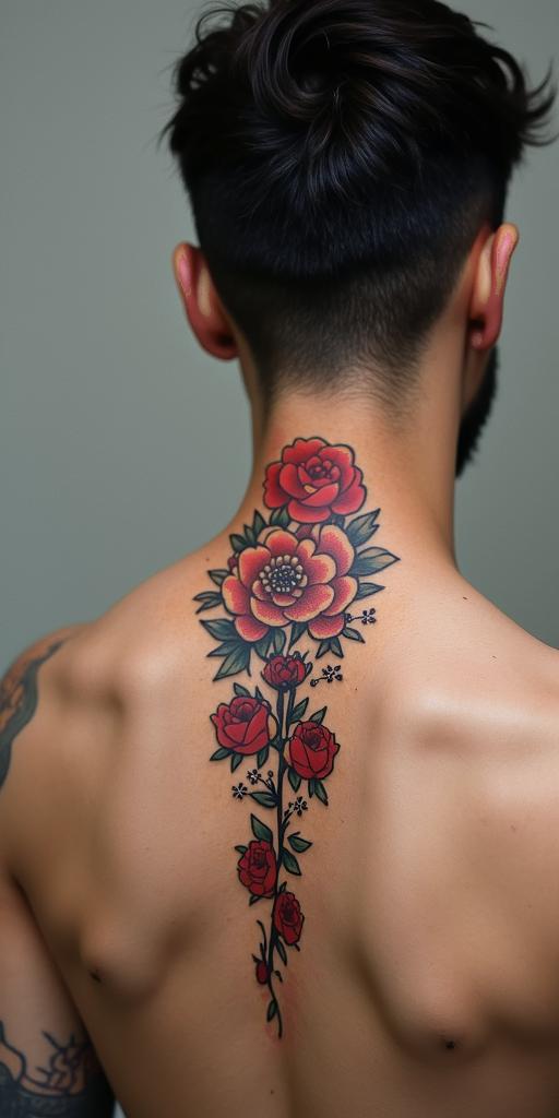 Pop arttext-based tattoo, japanese font ultra-realistic, perfectly placed, high-quality font design, photo-realistic shading, 8k, high quality, finely detailed typograph - Variation 3