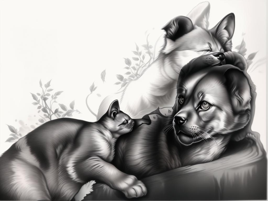 A highly detailed and lifelike composition, tattoo art, realism style, ultra-high resolution, smooth gradients and intricate textures, monochromatic black-and-gray tones, diffused soft lighting for natural depth.undefined - Variation 106