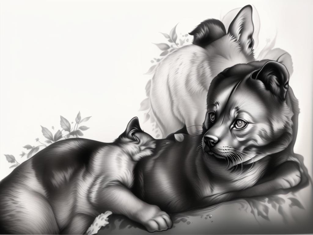 A highly detailed and lifelike composition, tattoo art, realism style, ultra-high resolution, smooth gradients and intricate textures, monochromatic black-and-gray tones, diffused soft lighting for natural depth.undefined - Variation 104