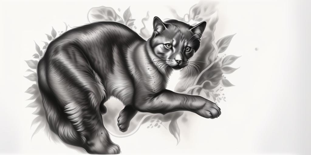 A highly detailed and lifelike composition, tattoo art, realism style, ultra-high resolution, smooth gradients and intricate textures, monochromatic black-and-gray tones, diffused soft lighting for natural depth.undefined - Variation 98