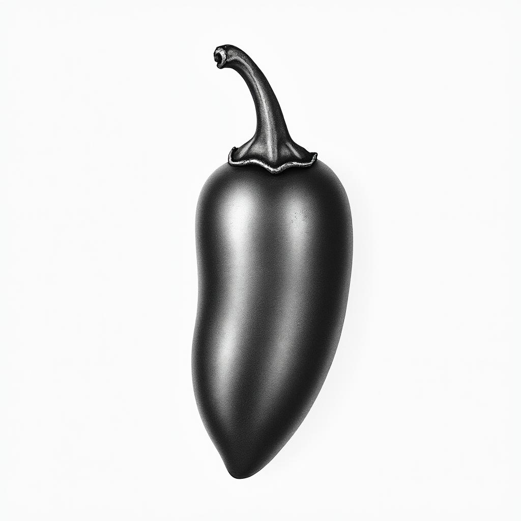 American style jalapeñohigly detailed tattoo - Variation 3