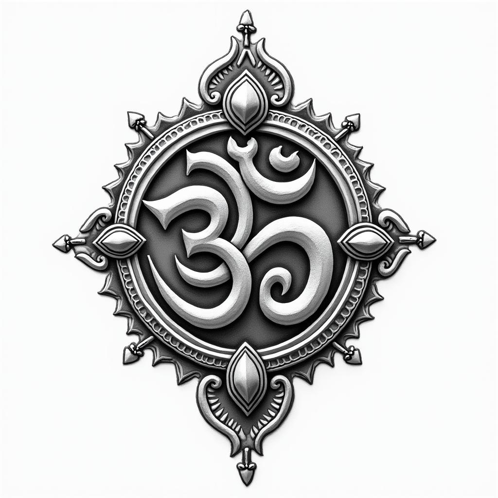 Om tattoo design
