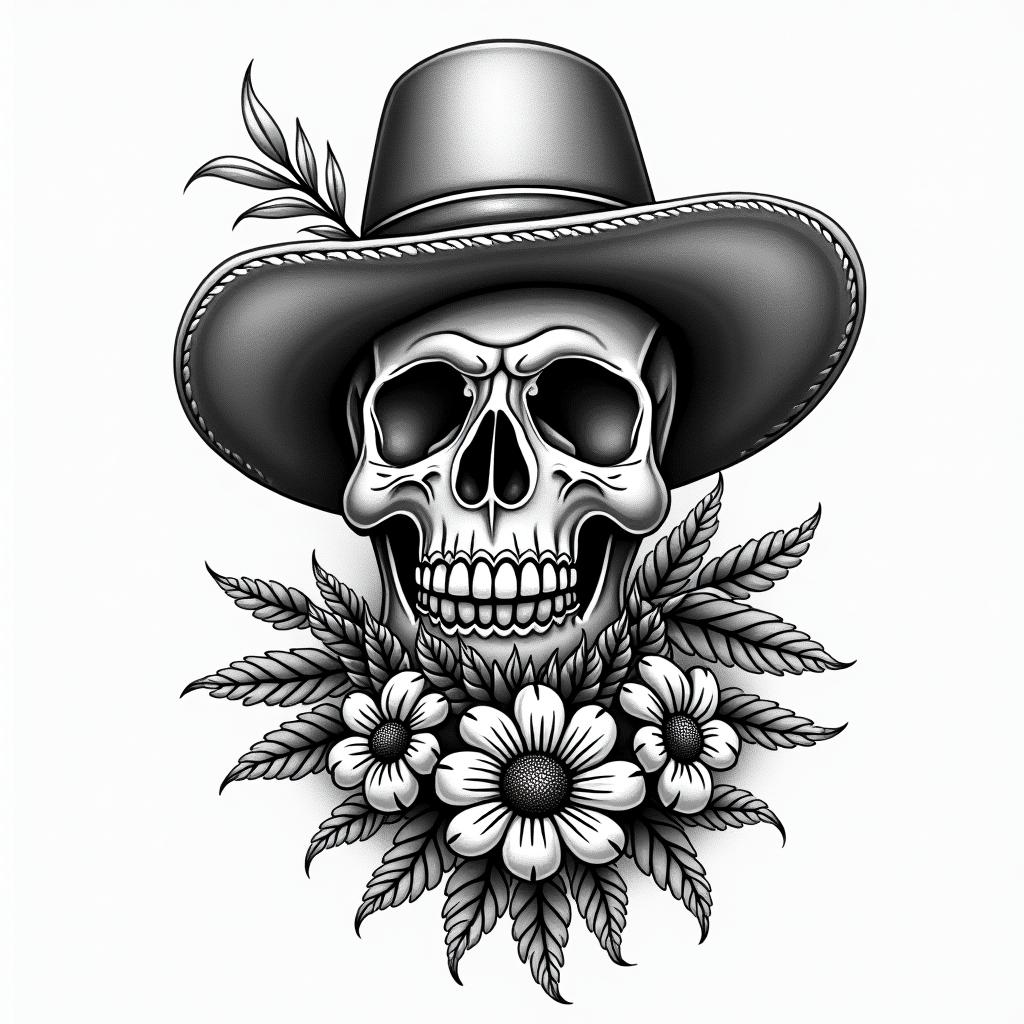 Michoacanin authentic tattoo style, incorporating traditional modifications, bold black outlines, solid color fills, featuring classic authentic elements - Variation 3