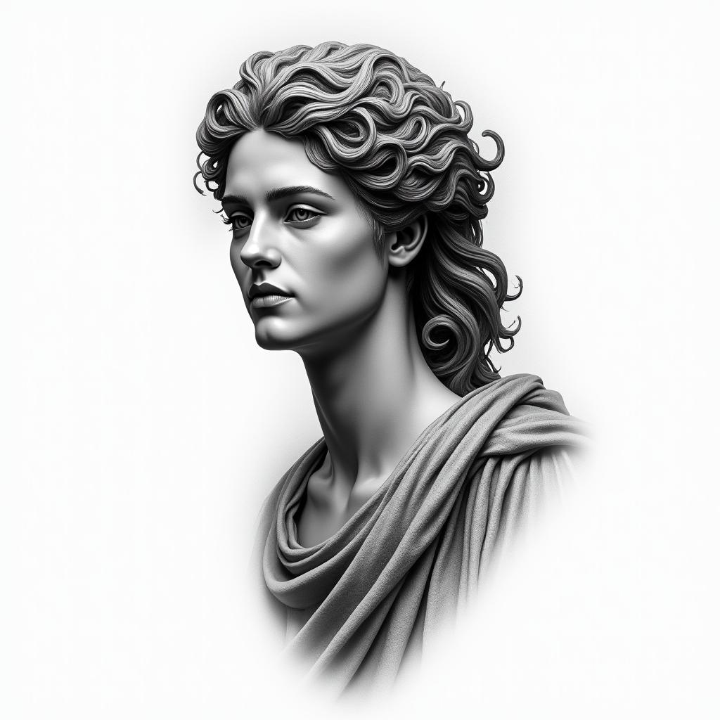 greek mythologyhigly detailed tattoo - Variation 23