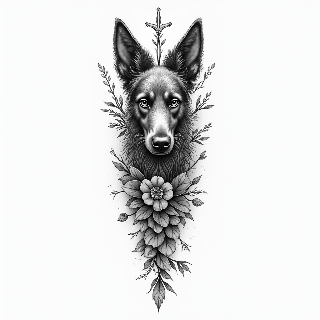 Spiritual/ nature/ best friendhigly detailed tattoo