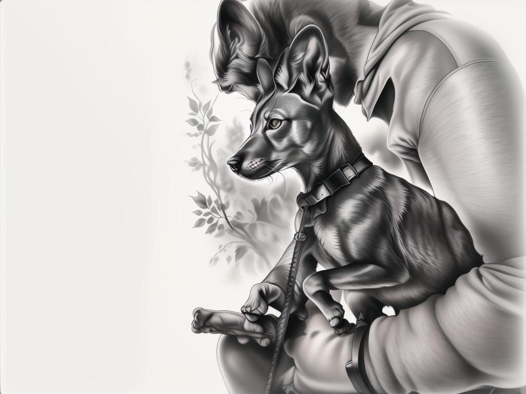 A highly detailed and lifelike composition, tattoo art, realism style, ultra-high resolution, smooth gradients and intricate textures, monochromatic black-and-gray tones, diffused soft lighting for natural depth.undefined - Variation 92
