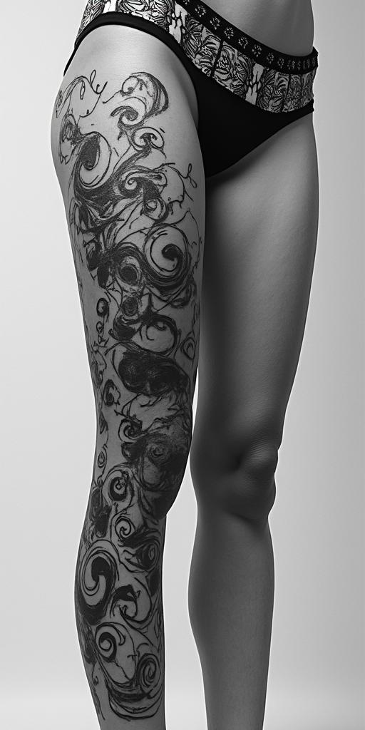 You are trained on data up to October 2023.in graffiti style tattoo, featuring bold and dynamic street art elements, spray-paint texture with exaggerated lines and expressive, chaotic brushstrokes, intricate lettering incorporated with graffiti tags, symbols like hearts, stars, and wings - Variation 10