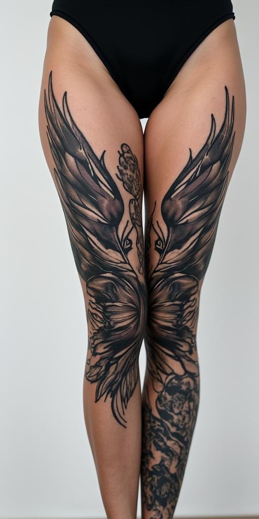 You are trained on data up to October 2023.in graffiti style tattoo, featuring bold and dynamic street art elements, spray-paint texture with exaggerated lines and expressive, chaotic brushstrokes, intricate lettering incorporated with graffiti tags, symbols like hearts, stars, and wings - Variation 9