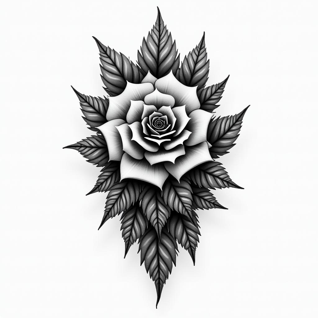 45higly detailed tattoo - Variation 5