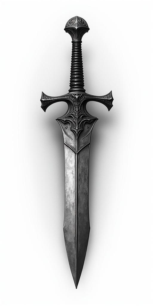 Assassins creed hidden blade in realism tattoo style, featuring a highly detailed, lifelike, capturing every detail, photorealistic, ultra realistic, intricate shading, smooth and sharp,   - Variation 2