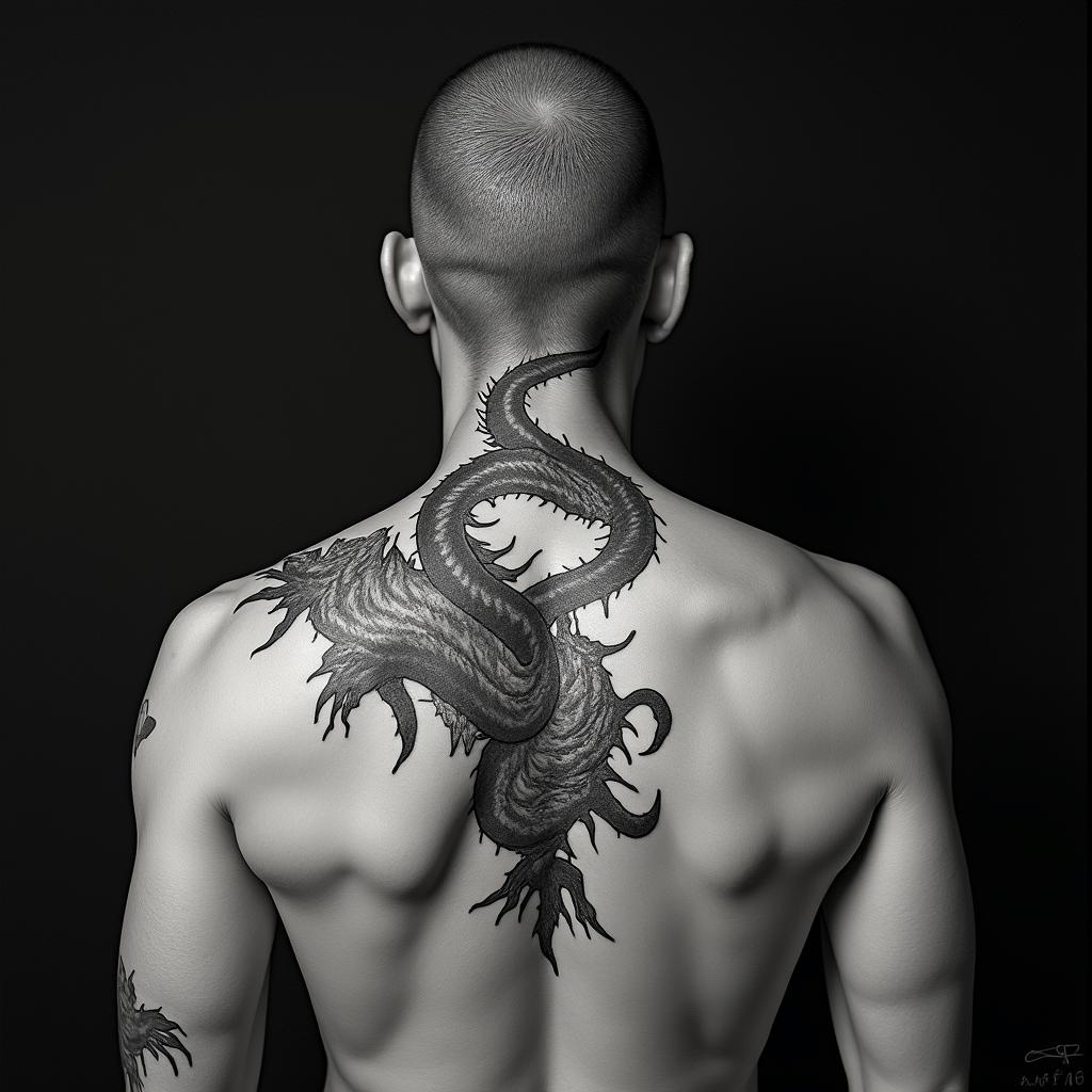 Dragon tattoo design