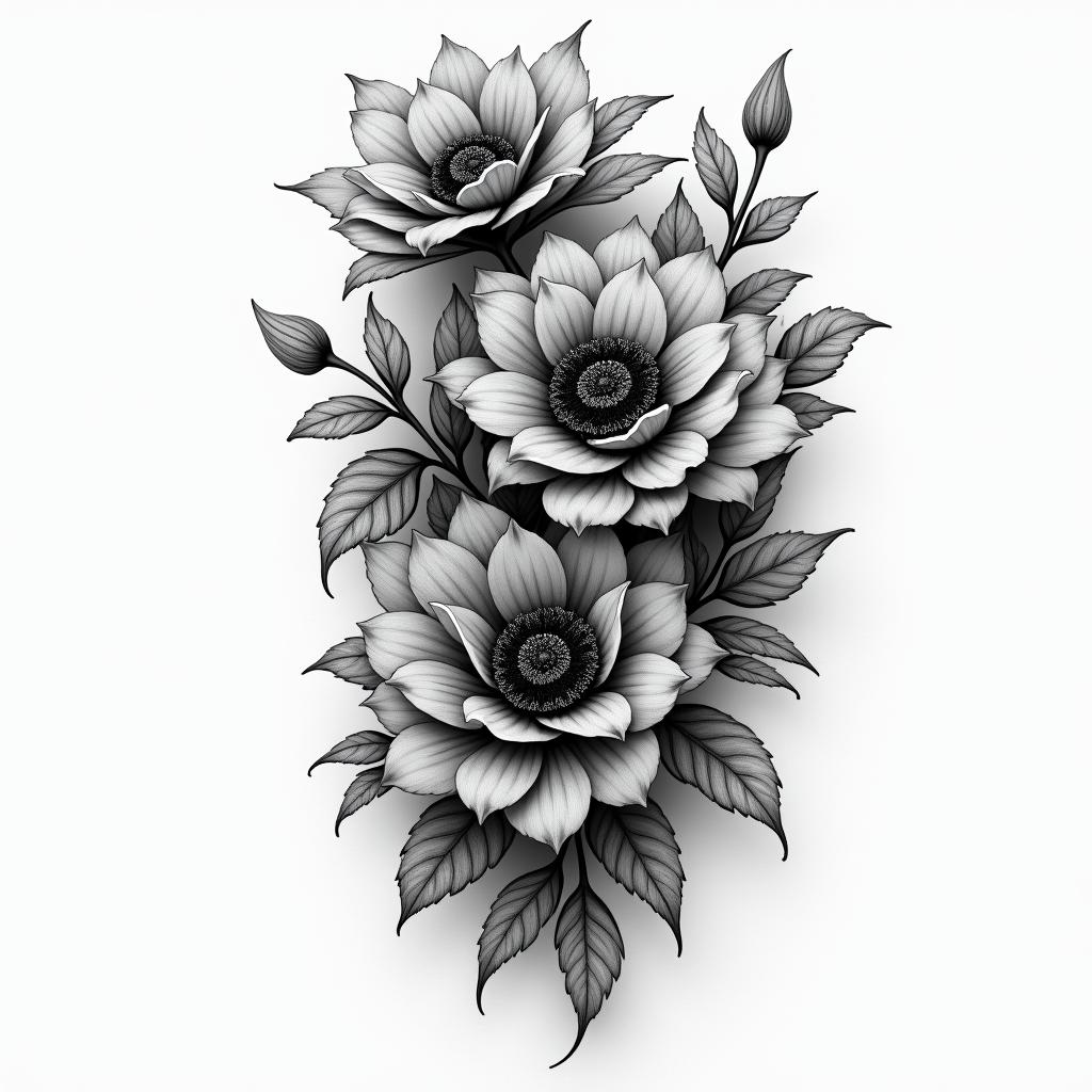 65°3′25″N 20°2′7″Ehigly detailed tattoo - Variation 8