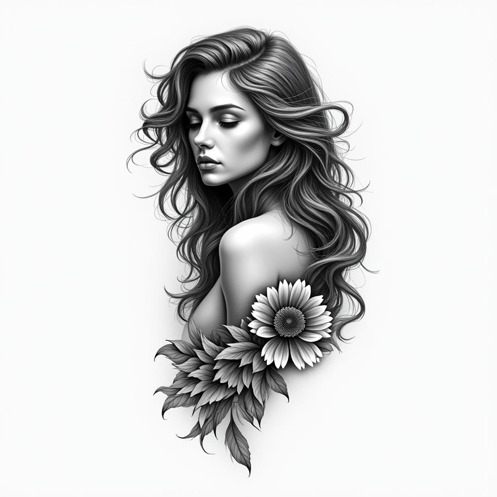 Geminihigly detailed tattoo - Variation 9