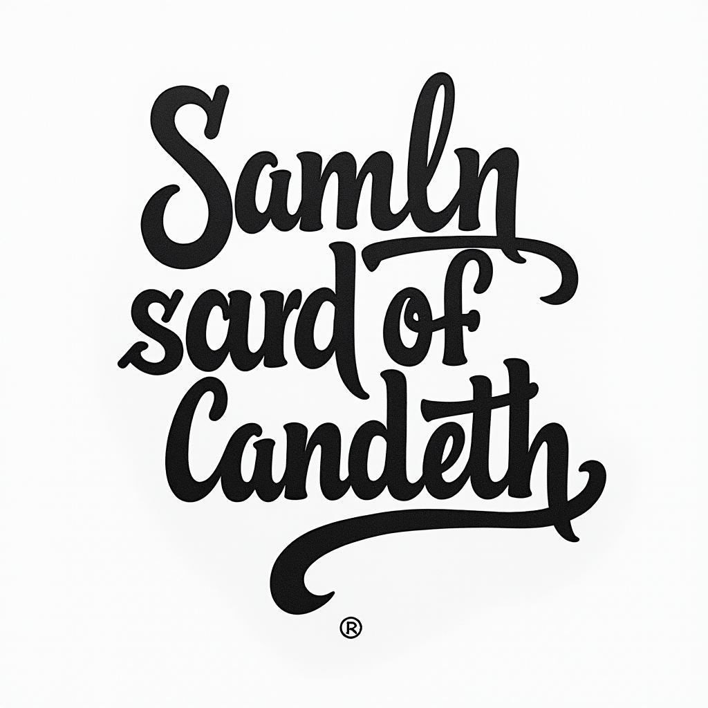 Psalm Samson Marcellas Barnes 08/25text-based tattoo, japanese font ultra-realistic, perfectly placed, high-quality font design, photo-realistic shading, 8k, high quality, finely detailed typograph - Variation 2
