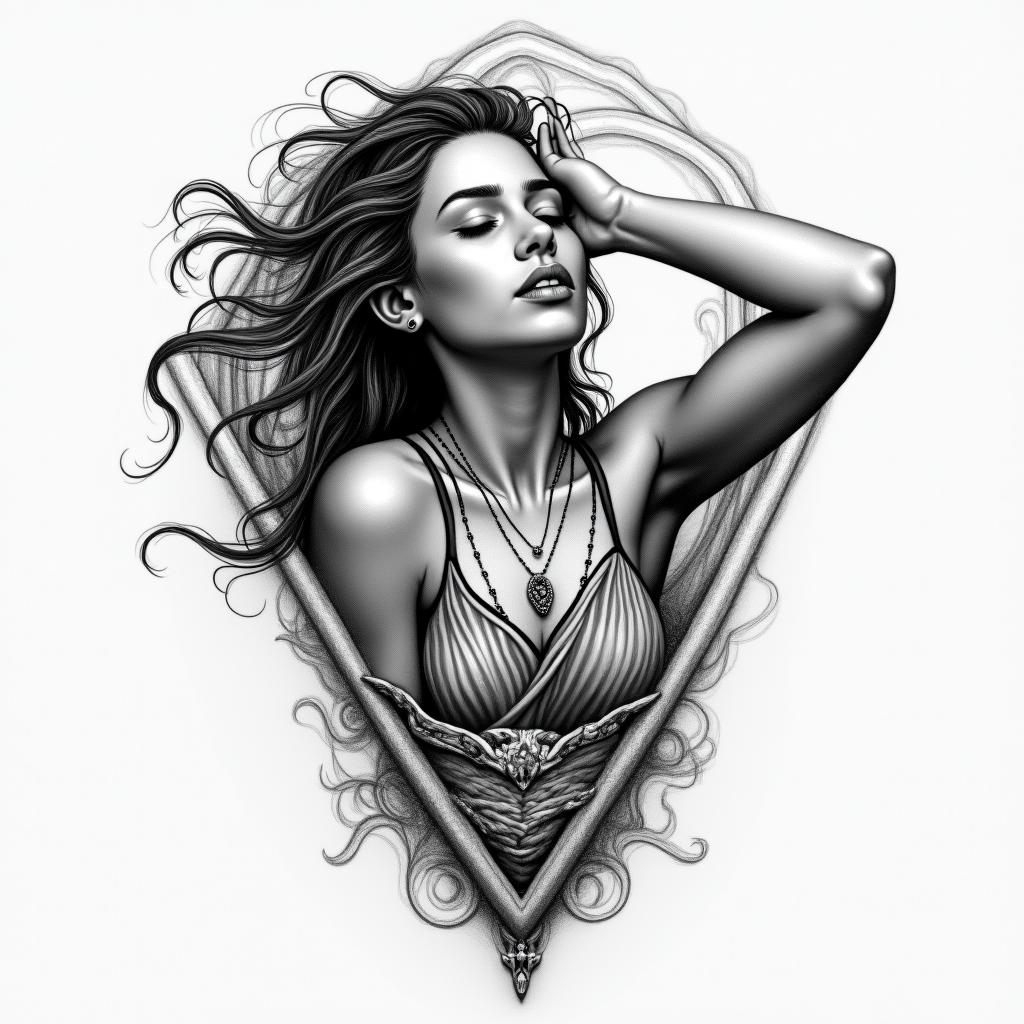 Living life to the fullesthigly detailed tattoo - Variation 4
