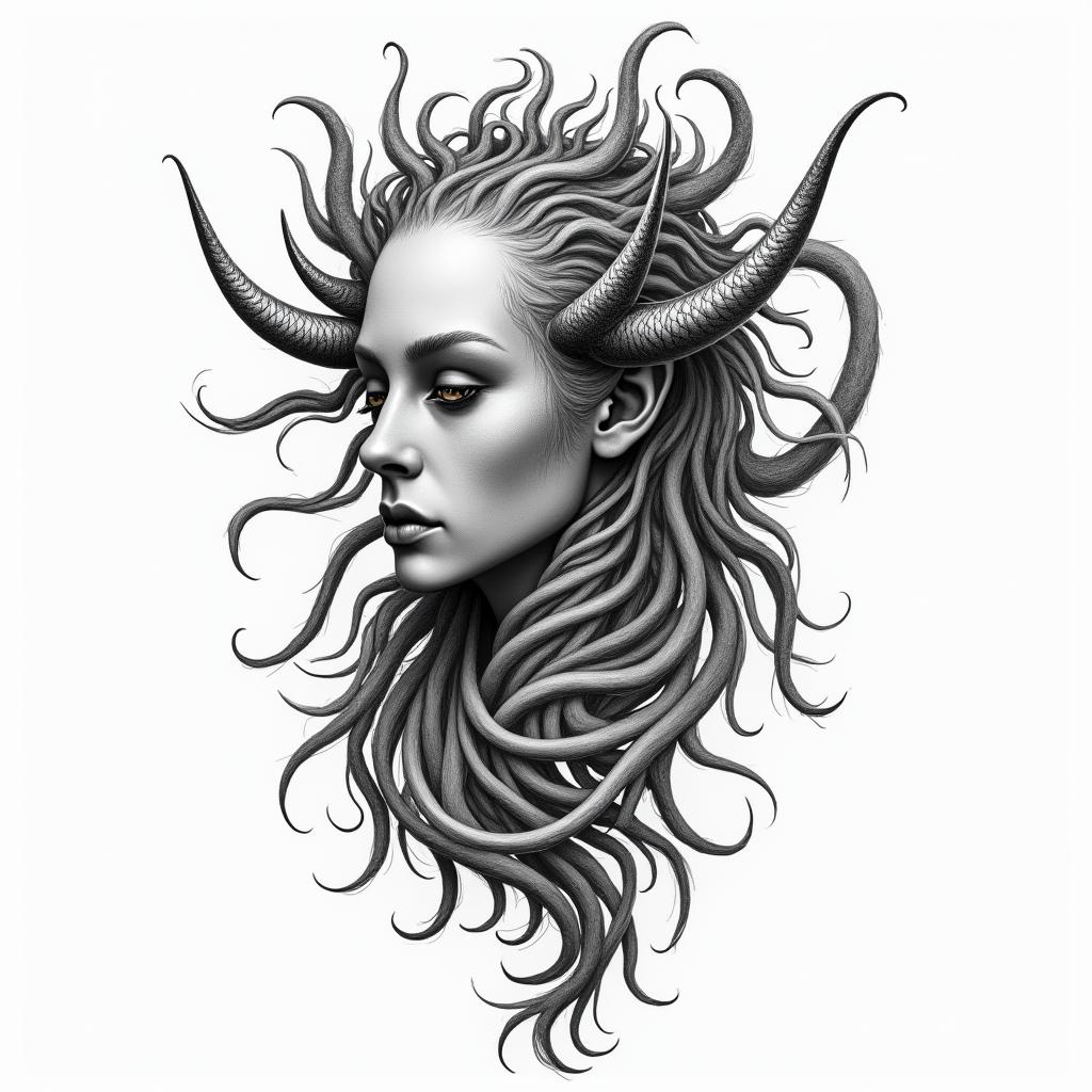 Narwin, Scorpio, Navotas Cityhigly detailed tattoo - Variation 7