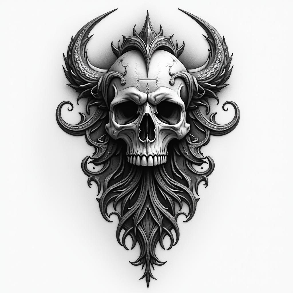 Mark of Cainhigly detailed tattoo - Variation 8