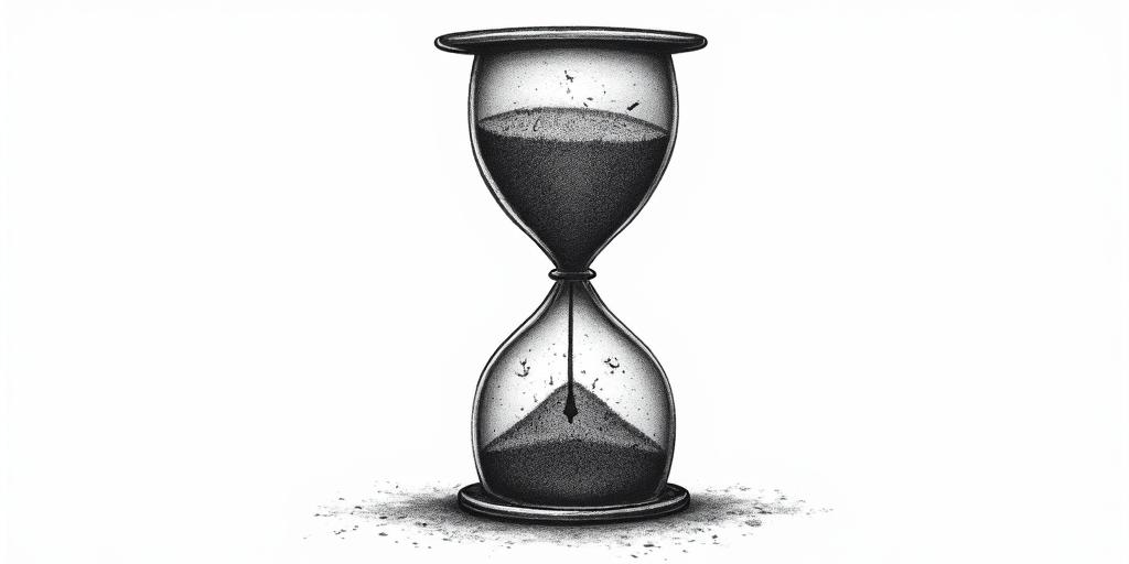 Hourglass with sand and skullsin tribal tattoo style, featuring bold and black geometric shapes, curved lines, intertwine and flow seamlessly, creating a powerful and symbolic design, polynesian and maori styles