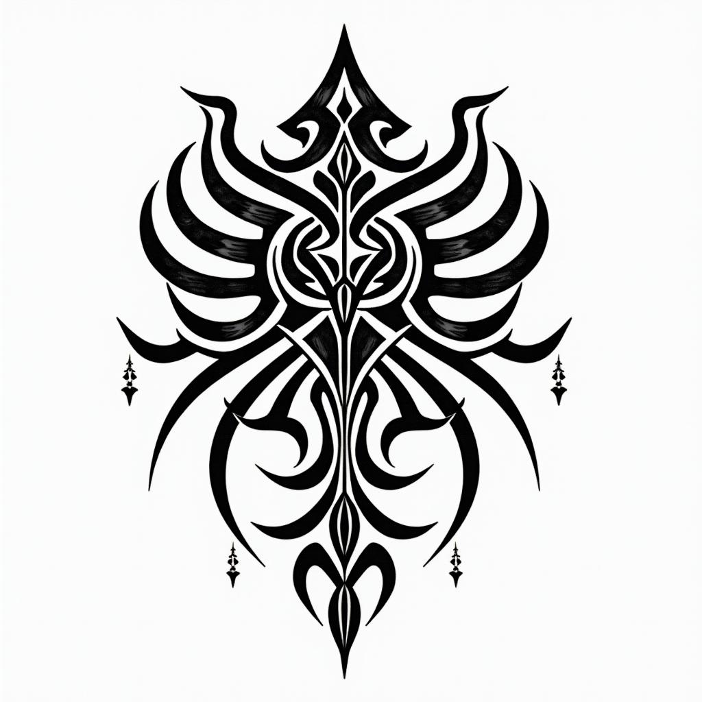 Cameron, northwest Washington, diver, we are onein tribal tattoo style, featuring bold and black geometric shapes, curved lines, intertwine and flow seamlessly, creating a powerful and symbolic design, polynesian and maori styles - Variation 12