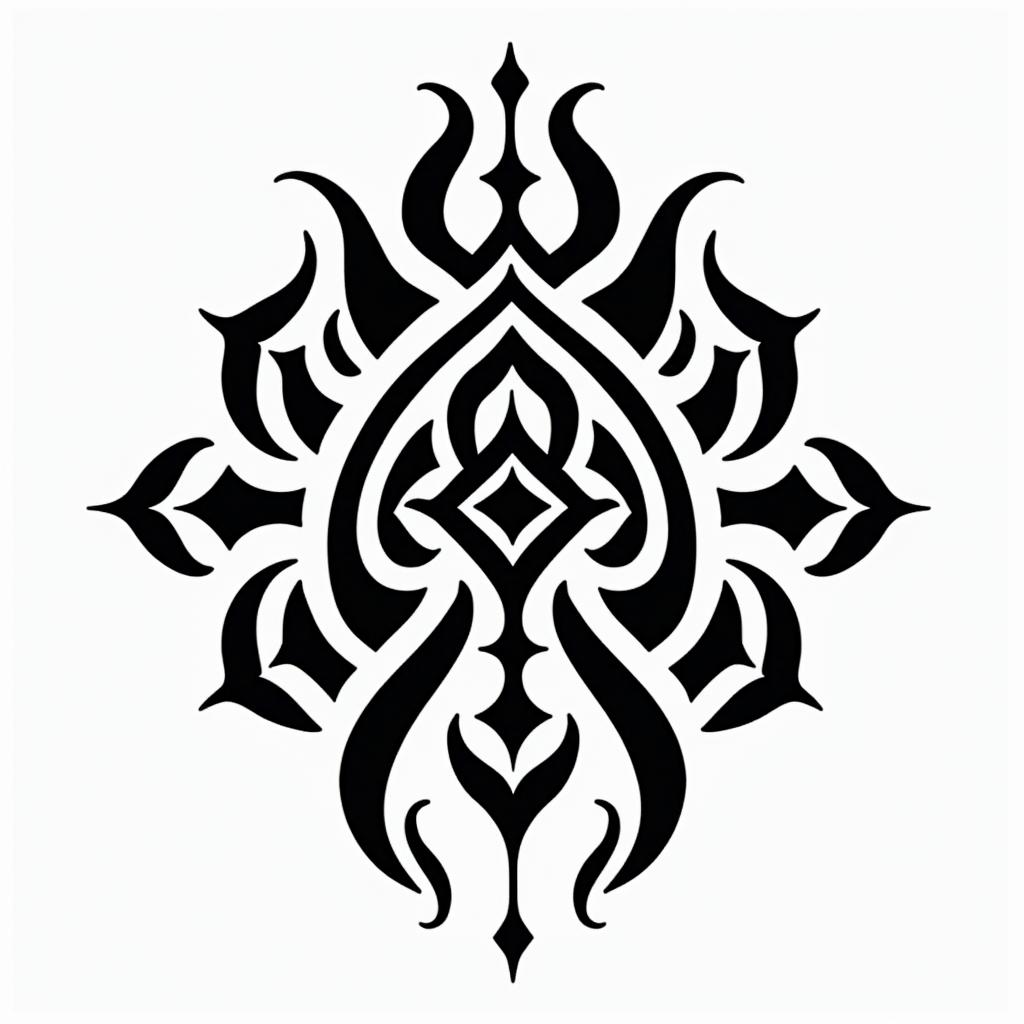 Cameron, northwest Washington, diver, we are onein tribal tattoo style, featuring bold and black geometric shapes, curved lines, intertwine and flow seamlessly, creating a powerful and symbolic design, polynesian and maori styles - Variation 8