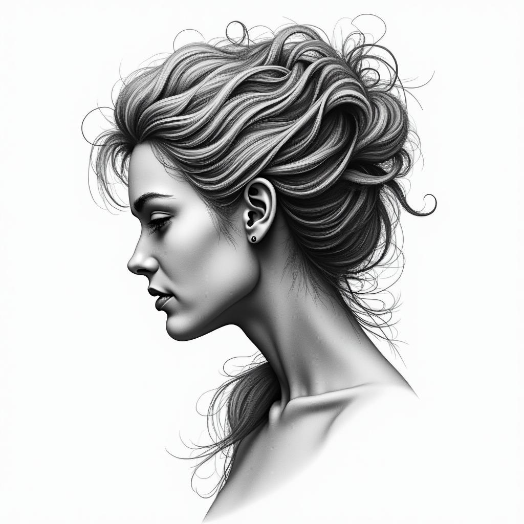 Geminihigly detailed tattoo - Variation 8