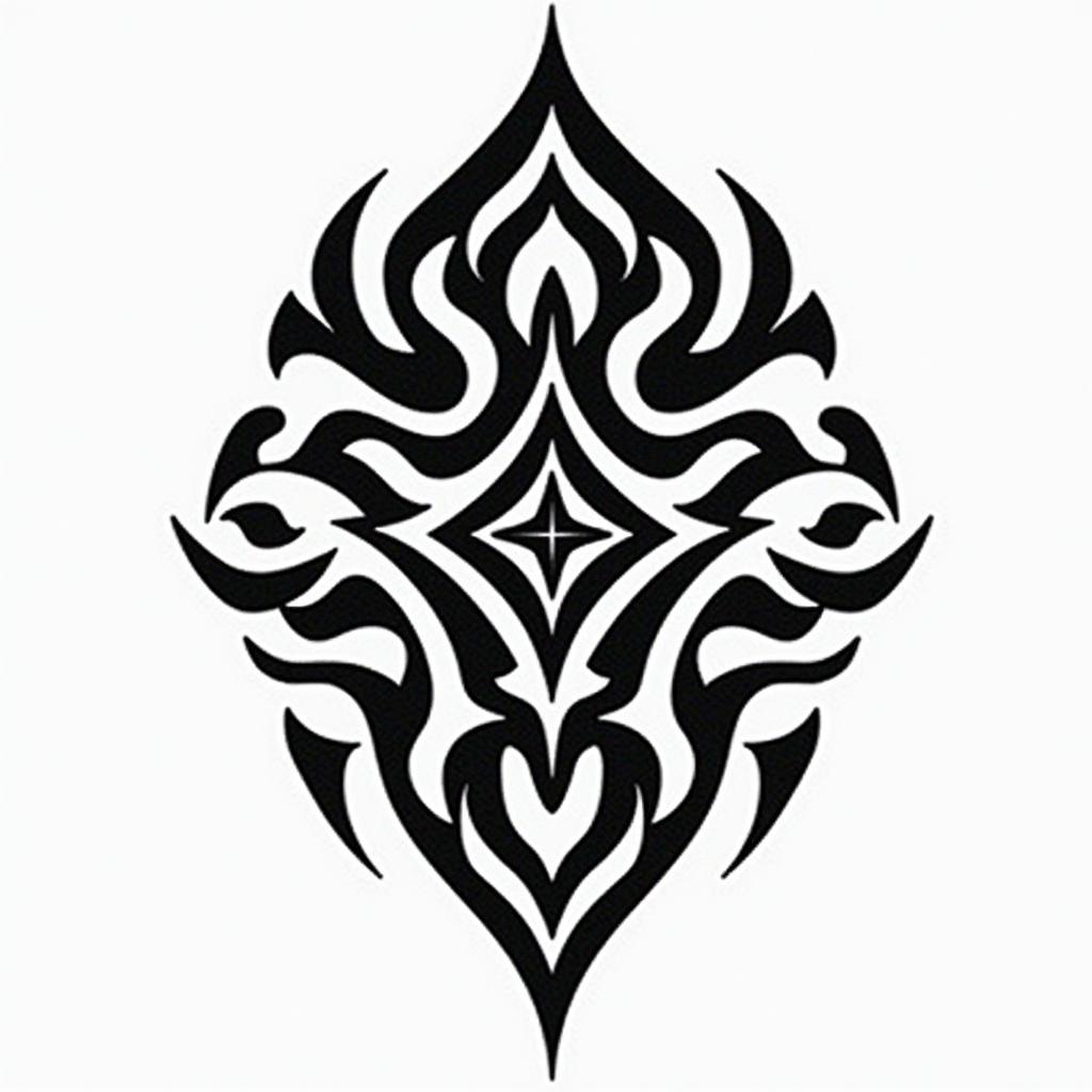 Cameron, northwest Washington, diver, we are onein tribal tattoo style, featuring bold and black geometric shapes, curved lines, intertwine and flow seamlessly, creating a powerful and symbolic design, polynesian and maori styles - Variation 3