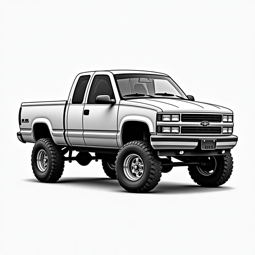 I wish grandpas never died. 1996 Chevy Silveradohigly detailed tattoo