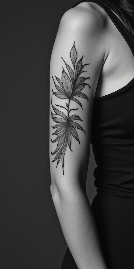 Sydney, Aquarius, momhigly detailed tattoo