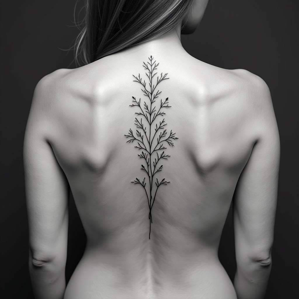 Baby loss memorialin minimalist style tattoo, featuring simple shapes and fine lines, with minimal shading and details, tiny triangles, creating a sense of balance and harmony - Variation 3