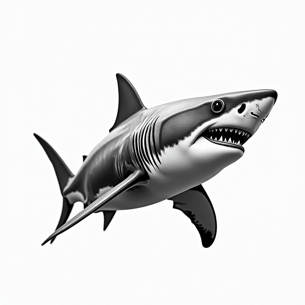 Sharkhigly detailed tattoo - Variation 6