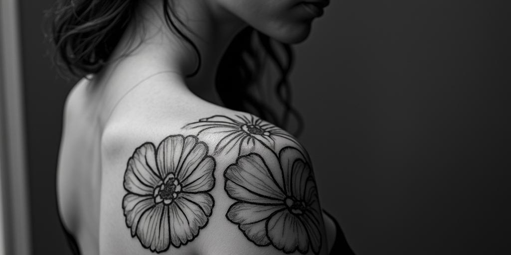 single motherhigly detailed tattoo