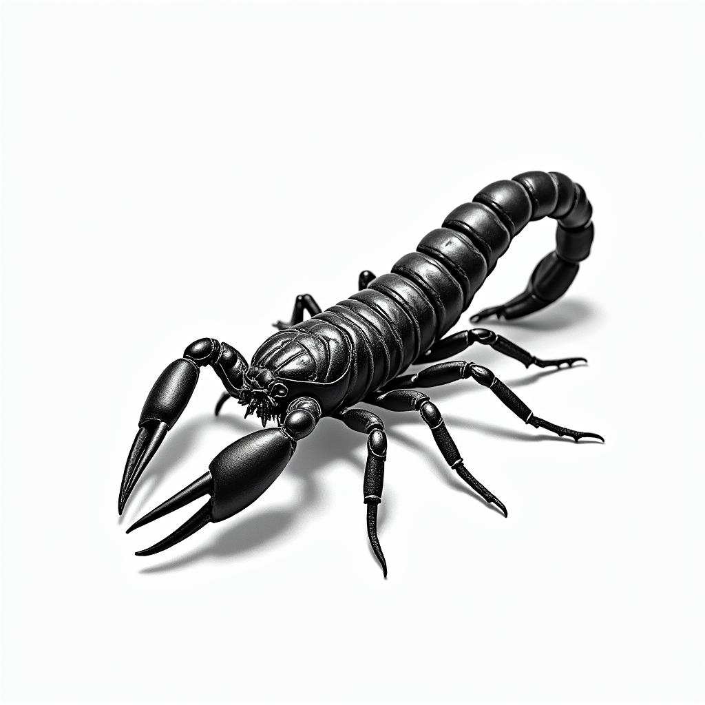 Scorpion with sharp, detailed clawshigly detailed tattoo - Variation 26