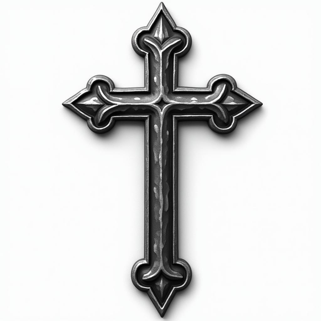 Crosshigly detailed tattoo - Variation 13