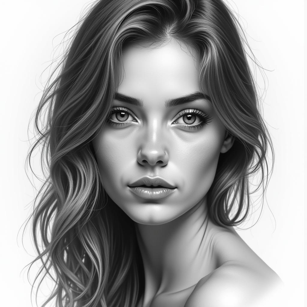 daughter,mother,in realism tattoo style, featuring a highly detailed, lifelike, capturing every detail, photorealistic, ultra realistic, intricate shading, smooth and sharp,   - Variation 3