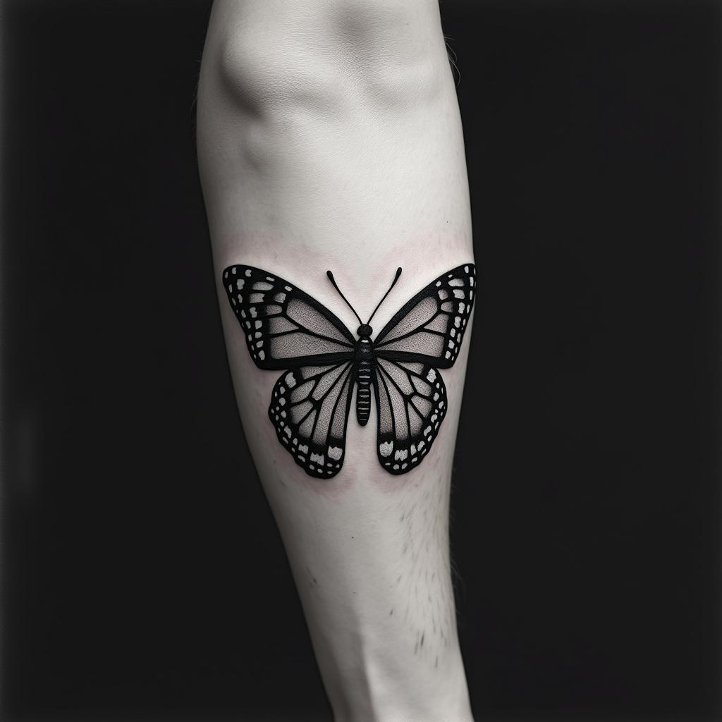 Butterfly tattoo design