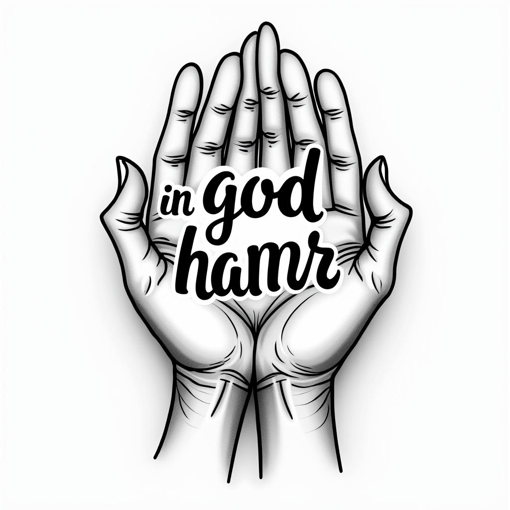 Word Script tattoo design