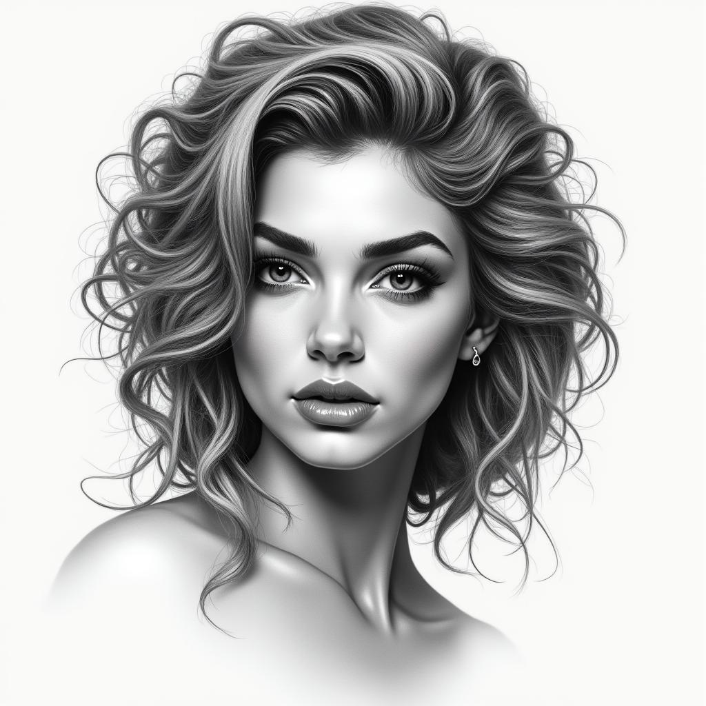 Gemini Graciela lovein realism tattoo style, featuring a highly detailed, lifelike, capturing every detail, photorealistic, ultra realistic, intricate shading, smooth and sharp,   - Variation 3