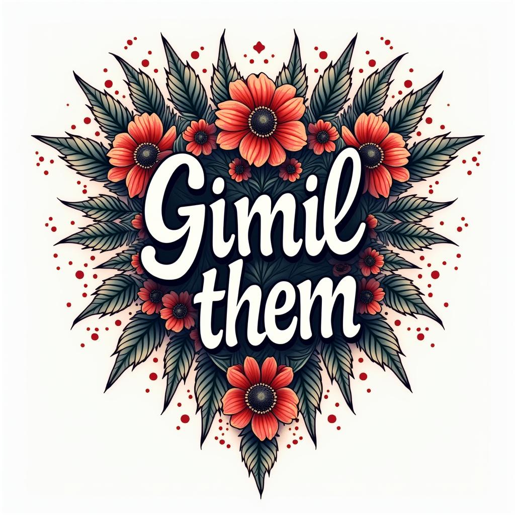 Unique wonderful extraordinary genuinetext-based tattoo, gothic font ultra-realistic, perfectly placed, high-quality font design, photo-realistic shading, 8k, high quality, finely detailed typography - Variation 4