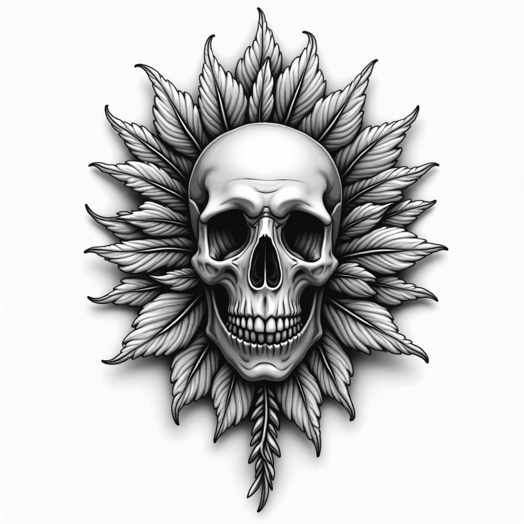 Memorial higly detailed tattoo - Variation 4